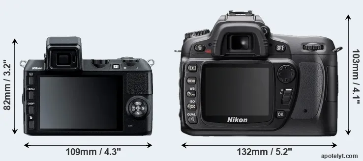 Comparison V2 or D80 rear