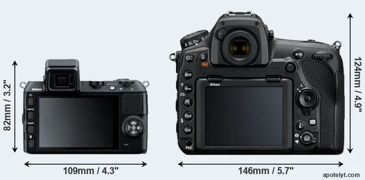 Comparison V2 or D850 rear