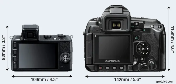 Comparison V2 or E-3 rear