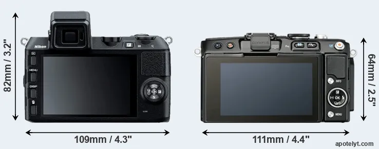 Comparison V2 or E-PL5 rear
