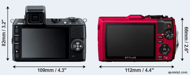 Comparison V2 or TG-4 rear