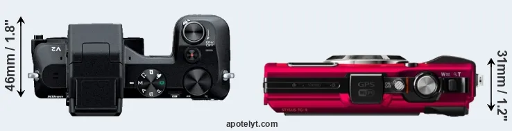 Compare V2 versus TG-4 top