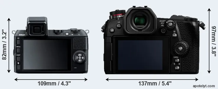 Comparison V2 or G9 rear