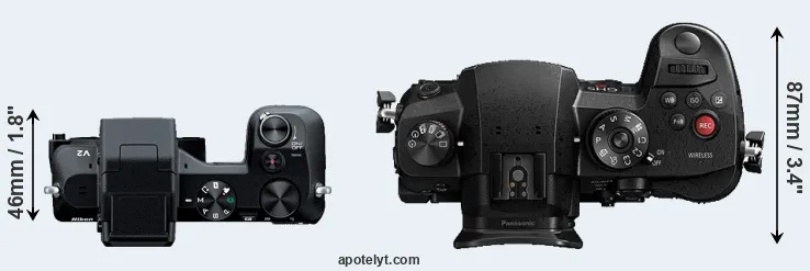 Compare V2 versus GH5s top