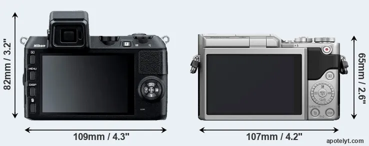 Comparison V2 or GX800 rear