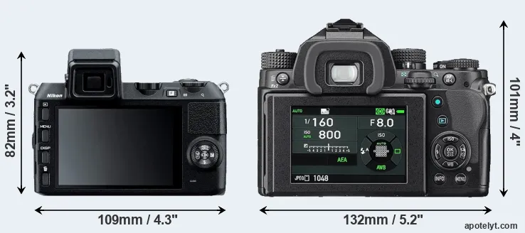Comparison V2 or KP rear