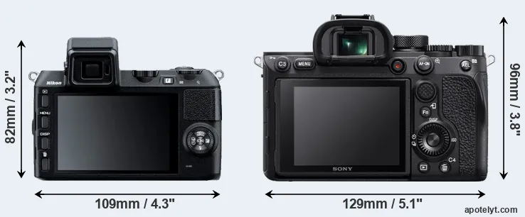 Comparison V2 or A7R IV rear