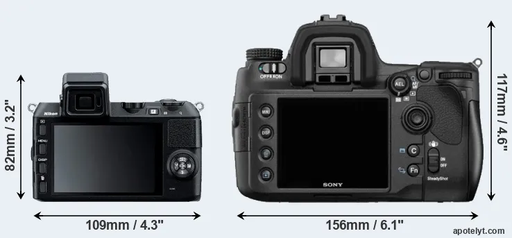 Comparison V2 or A850 rear