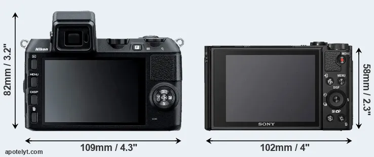 Comparison V2 or HX99 rear