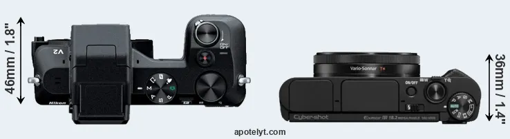 Compare V2 versus HX99 top