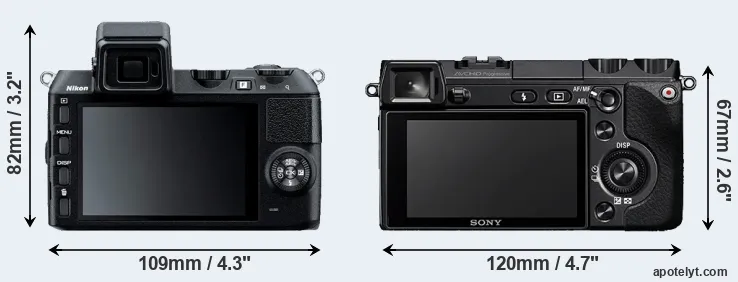 Comparison V2 or NEX-7 rear