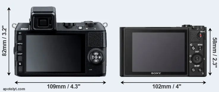 Comparison V2 or WX800 rear