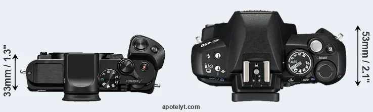 Compare V3 versus E-450 top