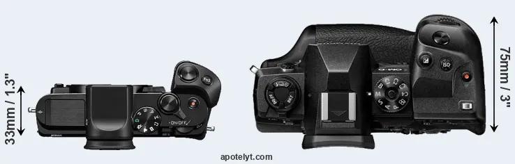 Compare V3 versus E-M1X top
