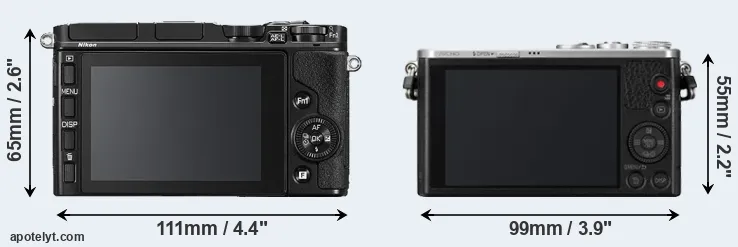 Comparison V3 or GM1 rear