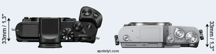 Compare V3 versus GX800 top