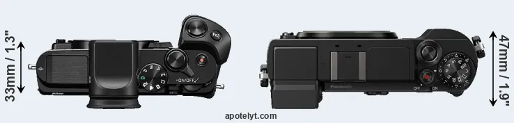 Compare V3 versus GX9 top