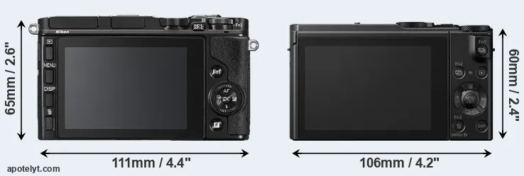 Comparison V3 or LX15 rear