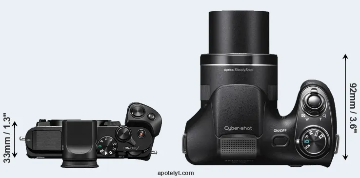 Compare V3 versus H300 top