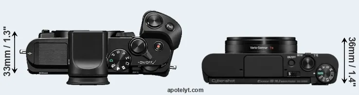 Compare V3 versus WX800 top