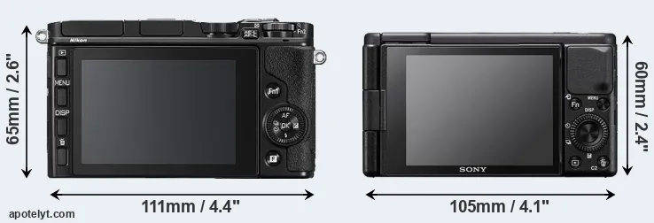 Comparison V3 or ZV-1 rear