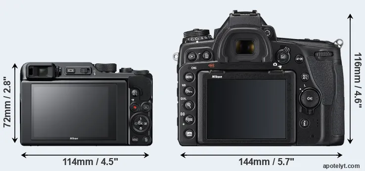 Comparison A1000 or D780 rear