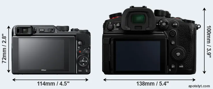 Comparison A1000 or GH6 rear