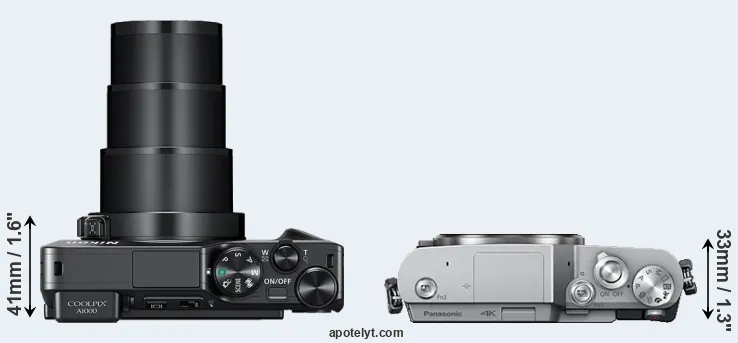 Compare A1000 versus GX800 top