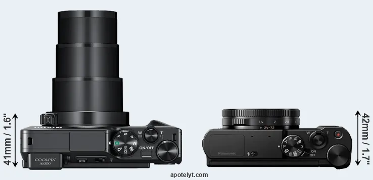 Compare A1000 versus LX10 top