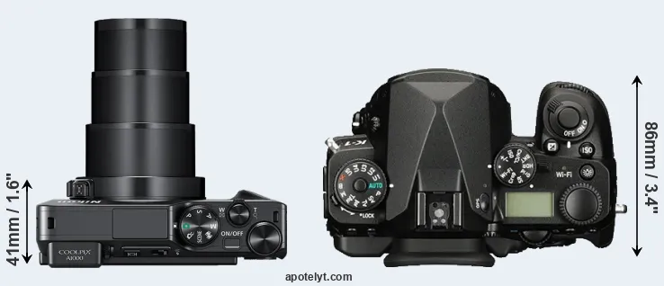 Compare A1000 versus K-1 top