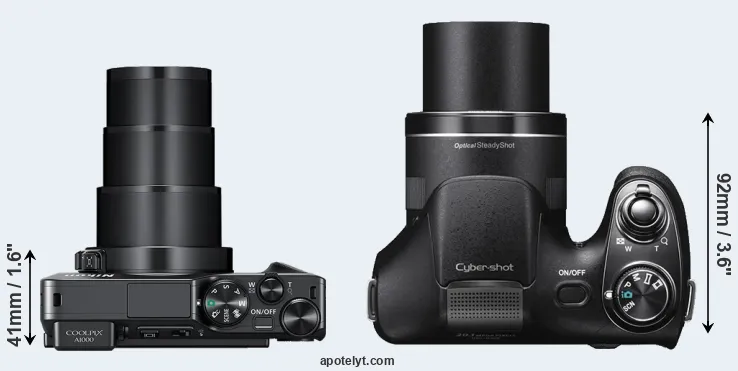 Compare A1000 versus H300 top