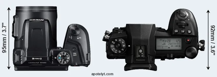 Compare B500 versus G9 top