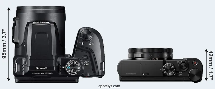 Compare B500 versus LX10 top