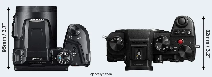 Compare B500 versus S5 top