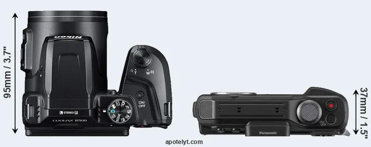 Compare B500 versus TS7 top