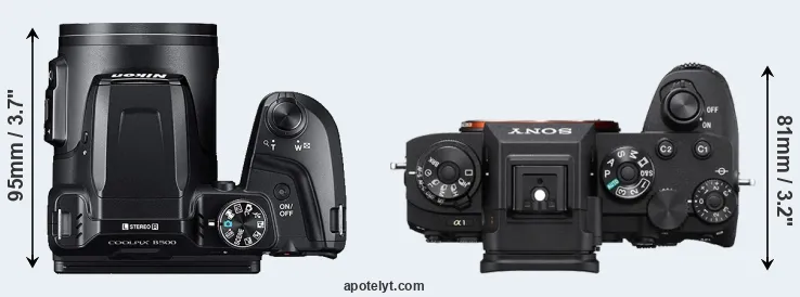 Compare B500 versus A1 top