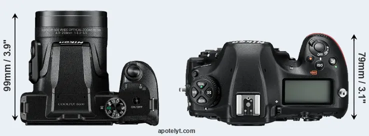 Compare B600 versus D850 top