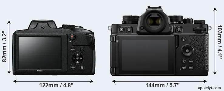 Comparison B600 or Zf rear