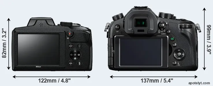 Comparison B600 or FZ1000 rear