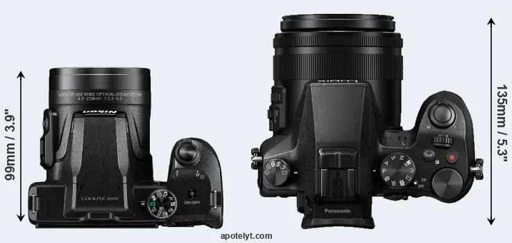 Compare B600 versus FZ2000 top