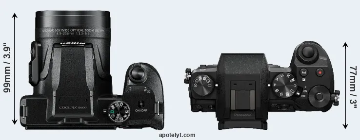 Compare B600 versus G7 top
