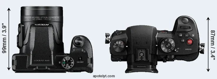 Compare B600 versus GH5s top
