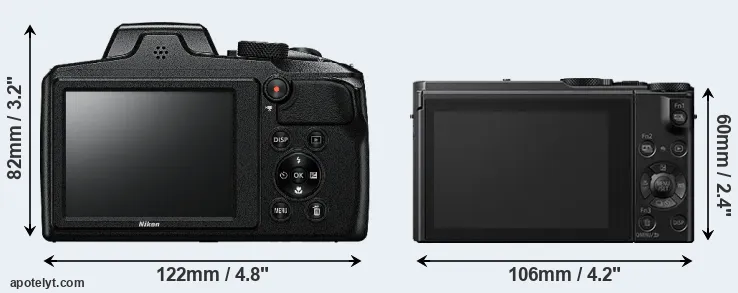 Comparison B600 or LX10 rear