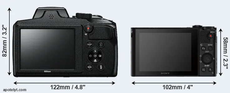 Comparison B600 or HX80 rear