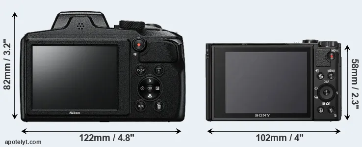 Comparison B600 or HX95 rear
