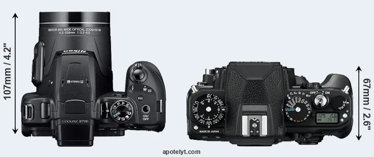 Compare B700 versus Df top