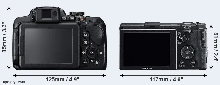 Comparison B700 or GR rear