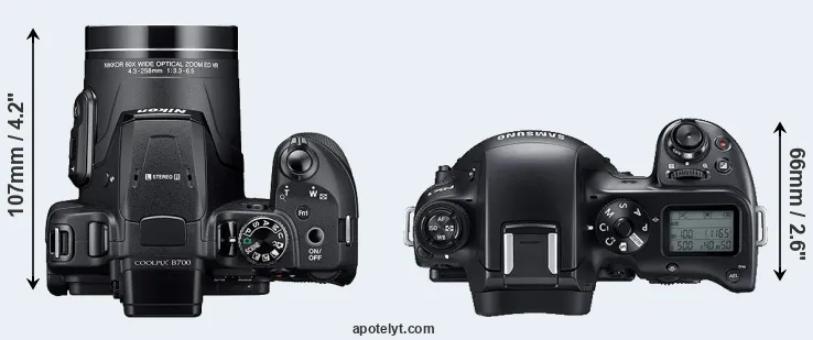 Compare B700 versus NX1 top
