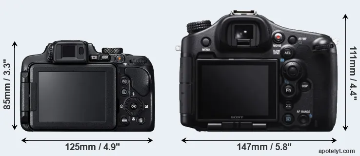 Comparison B700 or A99 rear