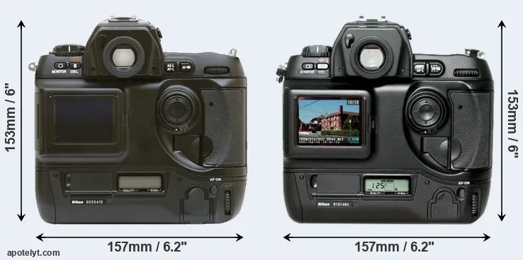 Comparison D1 or D1H rear